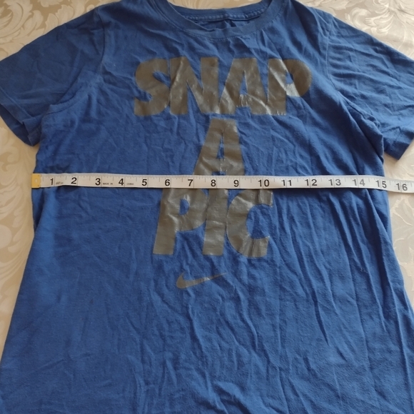 Nike Blue Short Sleeve T-Shirt - Picture 5 of 6